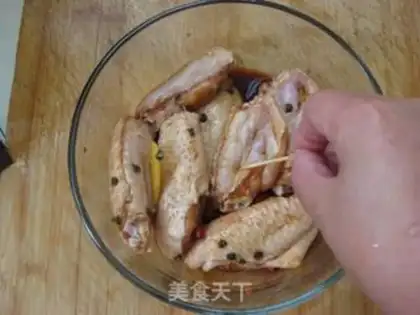 Make Homemade chicken wings step 2