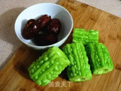 Make The bitter ones make red dates step 0