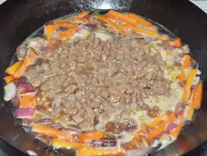 Make Scrap and rice step 8