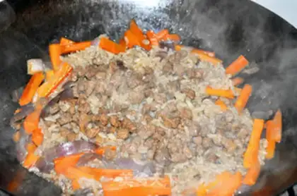 Make Scrap and rice step 9