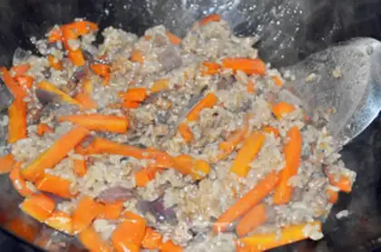 Make Scrap and rice step 10
