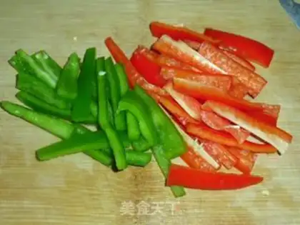 Make Twin crab mushrooms step 1