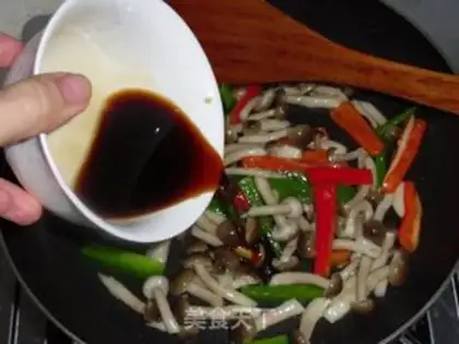 Make Twin crab mushrooms step 6