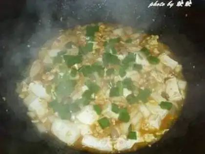 Make Spicy cabbage and tofu step 8