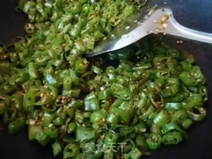 Make Pepper bean sauce step 4