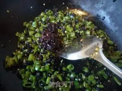 Make Pepper bean sauce step 8