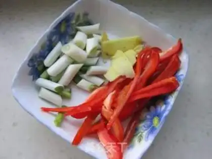 Make Five flowers and tofu step 2