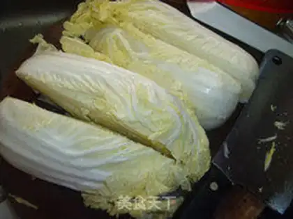Make Korean pickles step 1