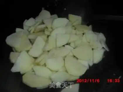 Make They used to make potato chips step 2