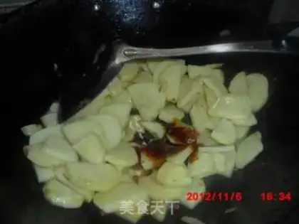 Make They used to make potato chips step 3