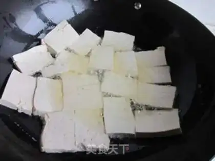Make Five flowers and tofu step 6