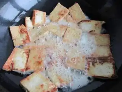 Make Five flowers and tofu step 7