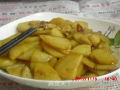 Make They used to make potato chips step 5