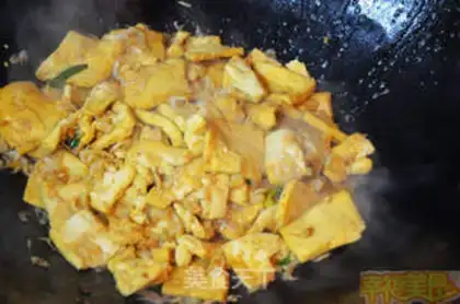 Make Shrimp skin tofu step 5