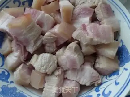 Make Potato red meat step 2