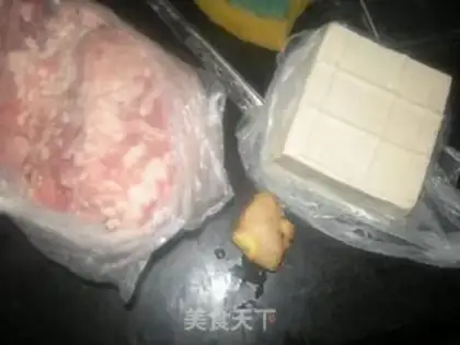 Make Crushed tofu step 0