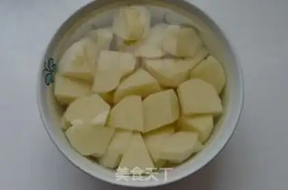 Make Potato red meat step 3
