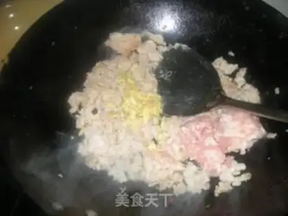 Make Crushed tofu step 1