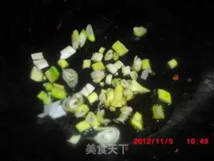 Make Chili fried lunch step 2