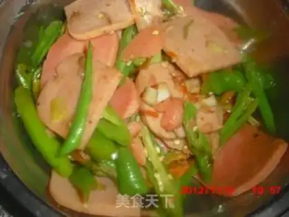 Make Chili fried lunch step 6