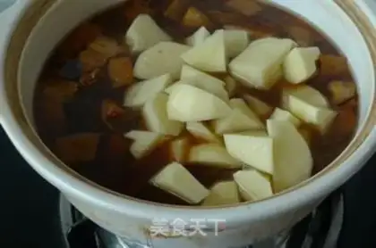 Make Potato red meat step 9