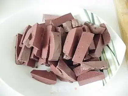 Make Pork blood step 1