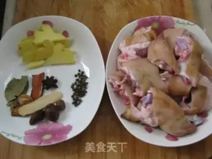 Make Spicy pig hoof step 0