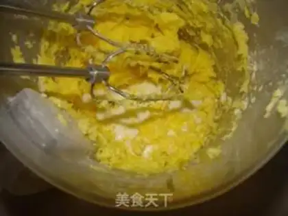 Make Milk sesame cake step 3