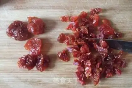 Make Holy fruit toast step 1