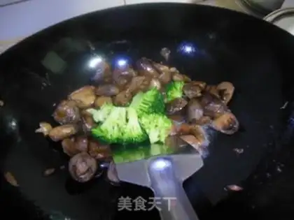 Make Pelican mushrooms with new orchids step 7