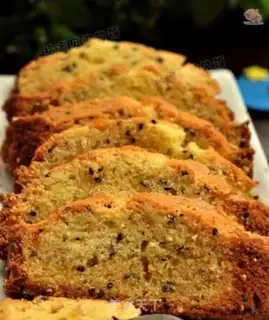 Make Milk sesame cake step 9