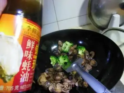 Make Pelican mushrooms with new orchids step 8