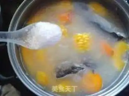 Make Fish-head papaya corn soup step 8