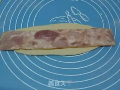 Make Bacon cheese rolls step 7