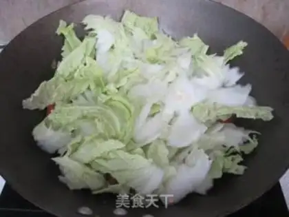 Make Sour chicken and cabbage step 6
