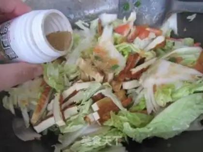 Make Sour chicken and cabbage step 8