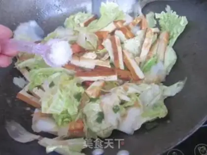 Make Sour chicken and cabbage step 9