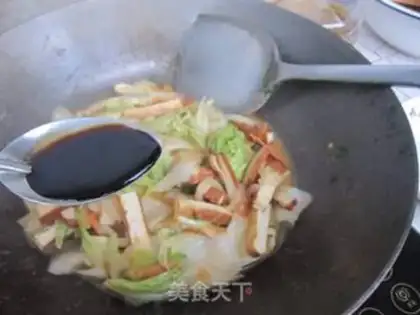 Make Sour chicken and cabbage step 11