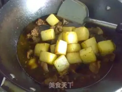 Make Spicy potatoes and oxen step 6