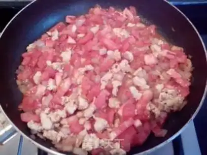 Make Soy sauce tofu step 1