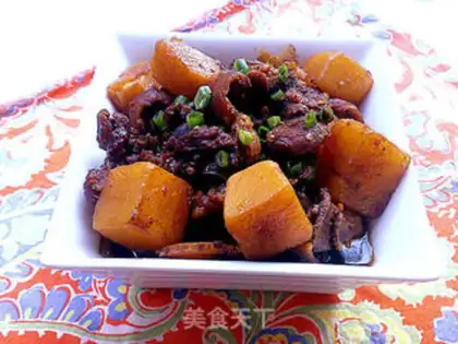 Make Spicy potatoes and oxen step 8