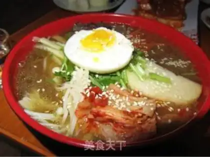 Make Korean cold noodles step 5