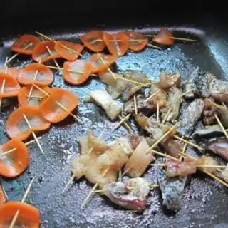 Make Baked fish skin step 5