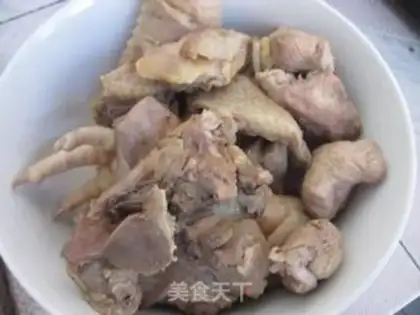 Make Potato chicken step 1