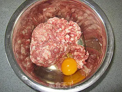 Make Cream dumplings step 1