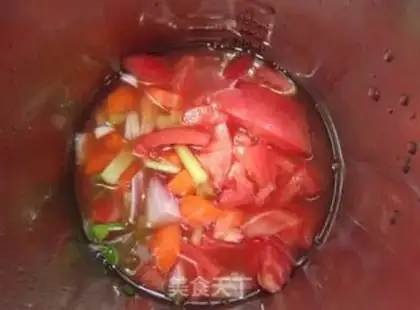 Make Tomato and vegetable soup step 3