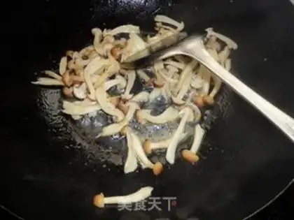 Make Crab-flavored vegetables step 3