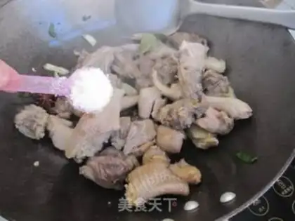 Make Potato chicken step 7