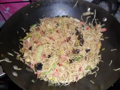Make Three, five-colored noodles step 7