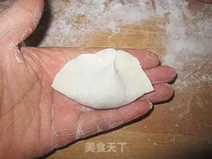 Make Cream dumplings step 12